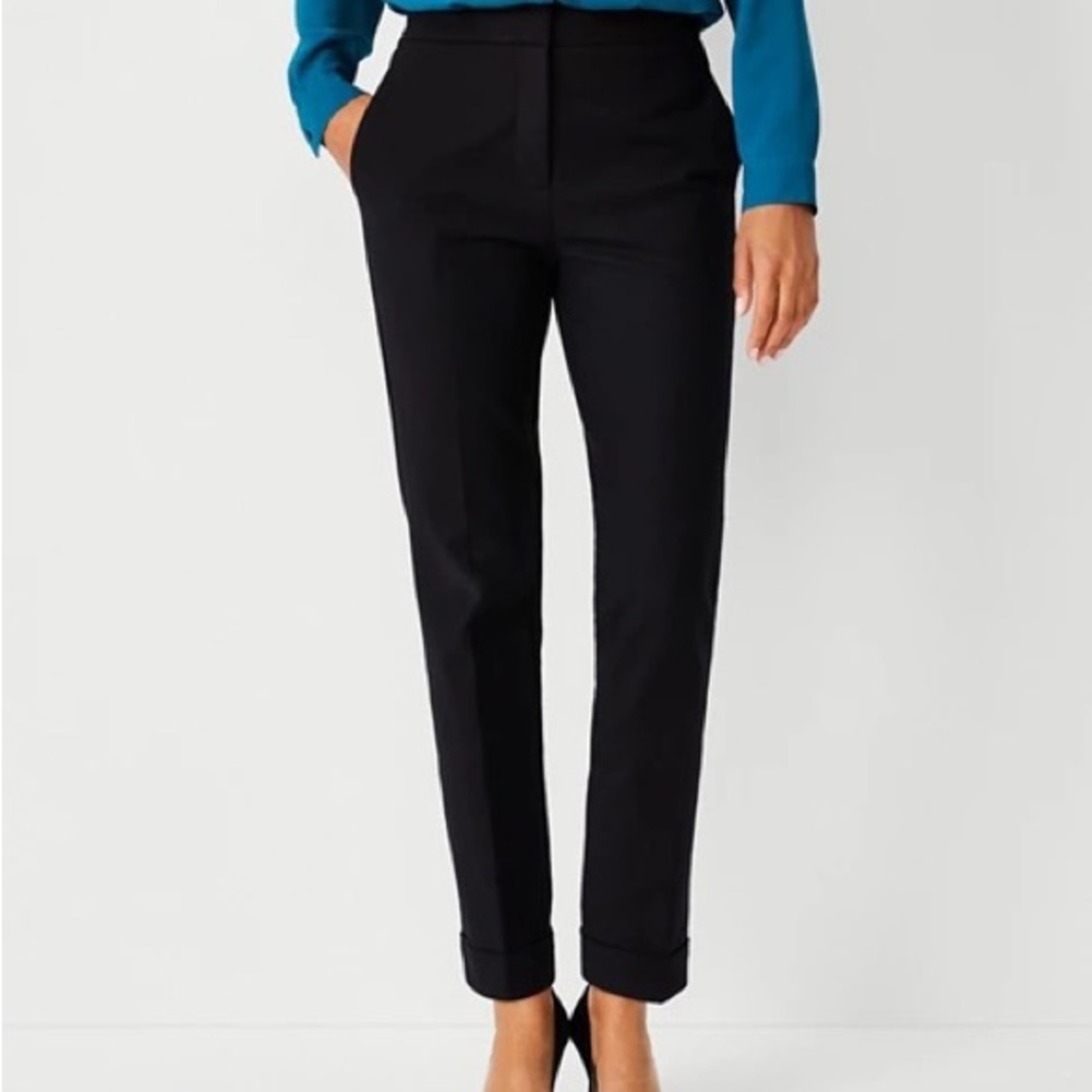 ANN TAYLOR The Tall High Waist Ankle Pant 4T